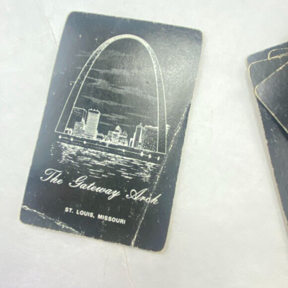 Vintage Gemaco Playing Cards 3 Decks The Gateway Arch St Louis MO - Picture 5 of 8